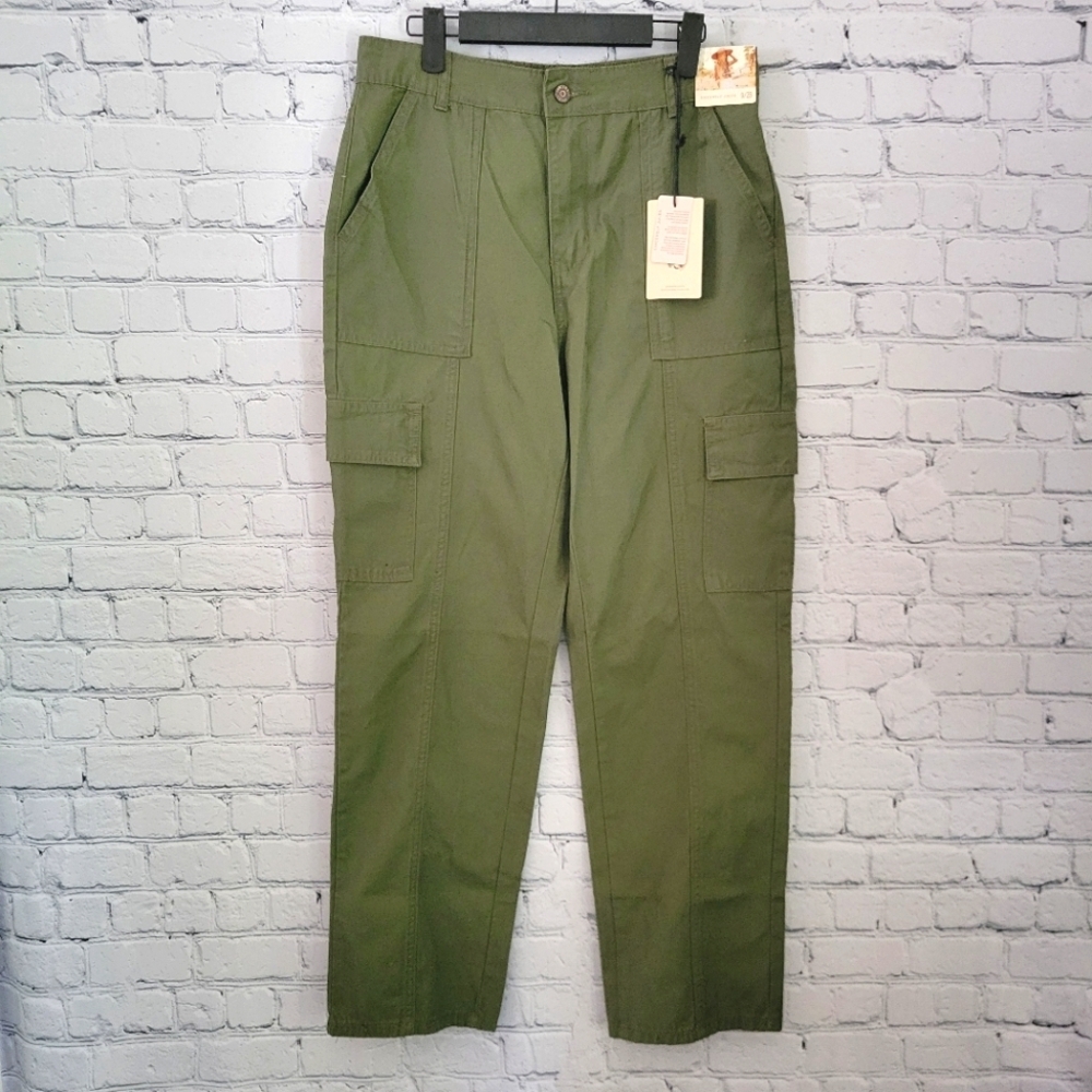 NWT Sincerely Jules Size 9 Green Cargo Pants
